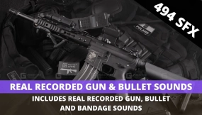 【UE】真实录制的枪与子弹音效 - 枪声 Real Recorded Gun & Bullet Sounds - Gun Sounds