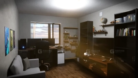男生卧室 guy bedroom