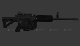 AWS狙击步枪-AWS 3D model