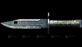 刀 3D模型-62 - Knife 3D model-62