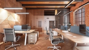 【UE】阁楼办公室（模块化）  Loft Office (Modular)