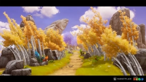 【UE】风格化 - 动态自然  Stylized - Dynamic Nature