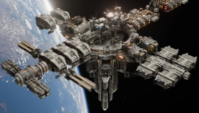 科幻空间站-Scifi Space Station
