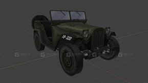 嘎斯-67 - GAZ-67 3D model-12