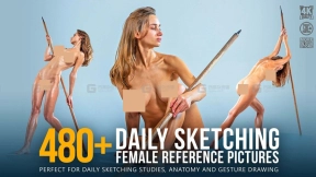 480张女性绘画参考图片