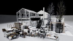【UE】斯堪的纳维亚家居室内设计 - Archinteriors 第3卷 场景2  Scandinavian Home Interior - Archinteriors Vol 3 Scene 2