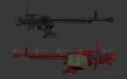 德什卡-Dshk 3D model-0