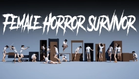 【UE5.2】女性恐怖幸存者角色 Female Horror Survivor