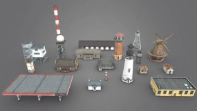 19款建筑与结构合集 - 第1卷 - 19 Buildings & Structures Collection - Vol 1