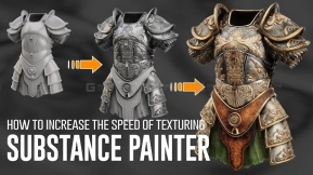 如何提高 Substance 3D Painter 中的纹理速度！