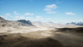 【UE】干旱山脉景观  Arid Mountains Landscape