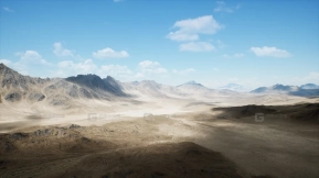 【UE】干旱山脉景观  Arid Mountains Landscape