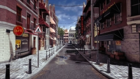 【UE】模块化欧洲（荷兰风格）小镇  Modular European (Dutch Style) Town