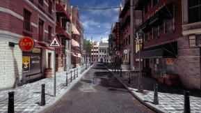 【UE】模块化欧洲（荷兰风格）小镇  Modular European (Dutch Style) Town