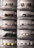 10套办公居家椅子桌子沙发模型 CGTrader C Home and Office C Architectural Models vol 04 3D Model Collection