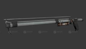 鱼叉枪 Harpoon 3D model-37