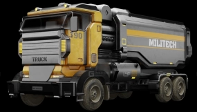 科幻重型卡车-Sci-Fi Heavy Duty Truck