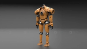 女性机器人 - Female Robot - Scifi War Robot