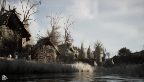 【UE4.26】部落村庄 39个资源 Tribal Village  39 Assets
