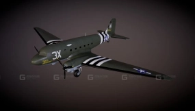 道格拉斯C47 空中列车 - '那就是全兄弟' Douglas C47 Skytrain - 'That's All Brother'