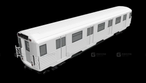 地铁 2（低多边形） - Subway 2 (Low) 3D model-4