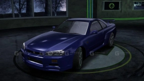 日产Skyline GT-R Z-34 - Nissan skyline gt-r z-34 3D model-83