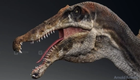 【UE5.1】棘龙恐龙模型 Dinosaur Spinosaurus