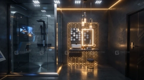未来主义浴室 Futuristic Bathroom