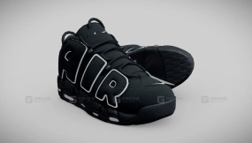 耐克 Air More Uptempo96_PBR 模型 Nike Air More Uptempo96_PBR model