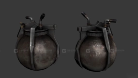 手榴弹3D模型-25 - Grenade 3D model-25