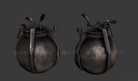 手榴弹3D模型-25 - Grenade 3D model-25