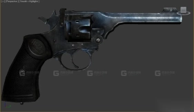 韦伯利 - Webley 3D model-31