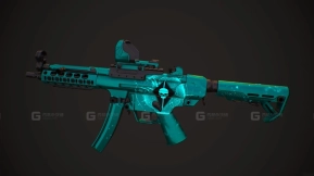H&K MP5A5定制绝对版3D模型-87 - H&K MP5A5 Custom Абсолют 3D model-87