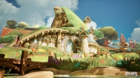【UE】沿河的房子  House Along the River ( House River Village Stylized Stylised Environment 3d )
