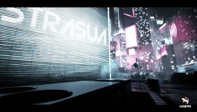 【UE】未来都市屋顶场景  Futuristic Rooftop City Environment ( Futuristic Rooftop City Cyberpunk City )
