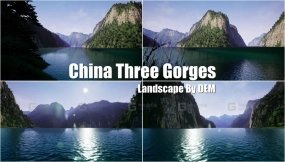 【UE】中国三峡  China Three Gorges