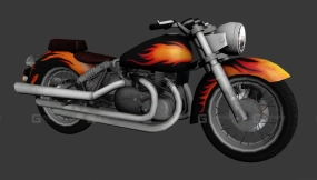 路易斯摩托 - Louis Bike 3D model-54