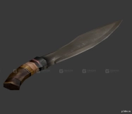 小刀 - Knife 3D model-59