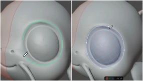 Blender新草图重拓扑工具：手绘即生成四边形网格