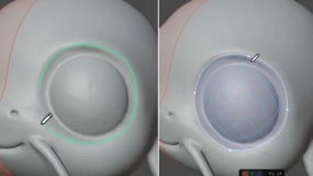 Blender新草图重拓扑工具：手绘即生成四边形网格