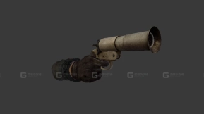 韦伯利信号枪 - Flaregun Webley 3D model-21