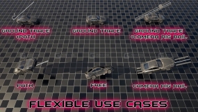 【UE】电影汽车绑定 - Cinematic Car Rig v2.0