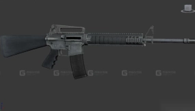 M16A3自动步枪-M16A3 3D model