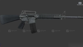 M16A3自动步枪-M16A3 3D model