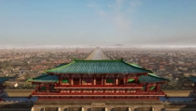 【UE】长安城中式古代建筑街道院落场景