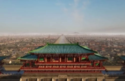 【UE】长安城中式古代建筑街道院落场景