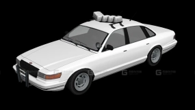 警车 - Police 3D model-138