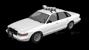 警车 - Police 3D model-138