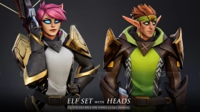 【UE】奇幻精灵套装  Fantasy Elves Set