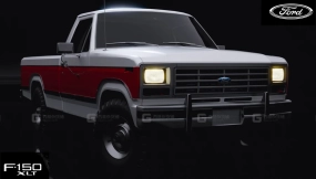 福特F-150 XLT 1984 Ford F-150 XLT 1984